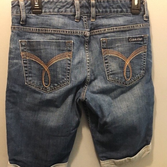 Calvin Klein jeans size 6 Bermuda shorts denim - Picture 4 of 5